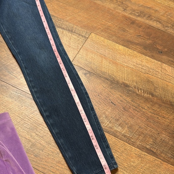Spanx dark faded washed blue skinny jeans size small - Picture 12 of 12